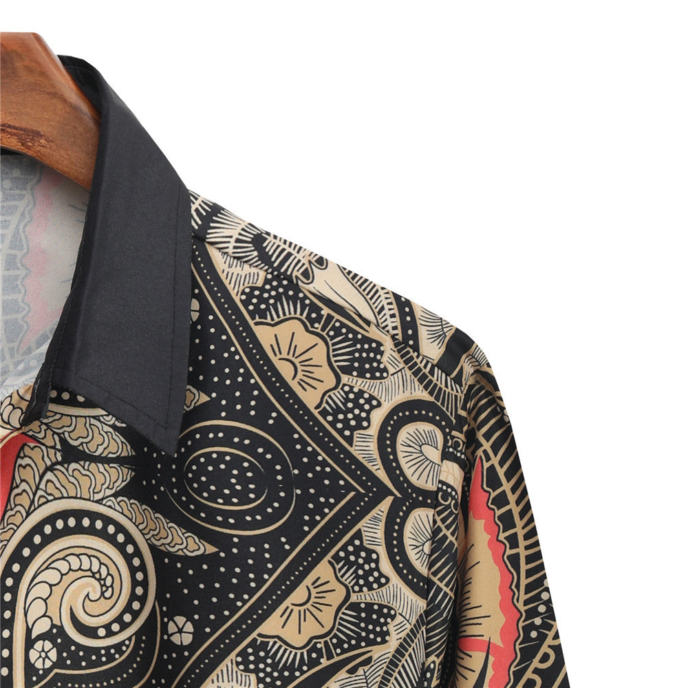 Varuna Mythic Print Shirt, Designed by Aryan