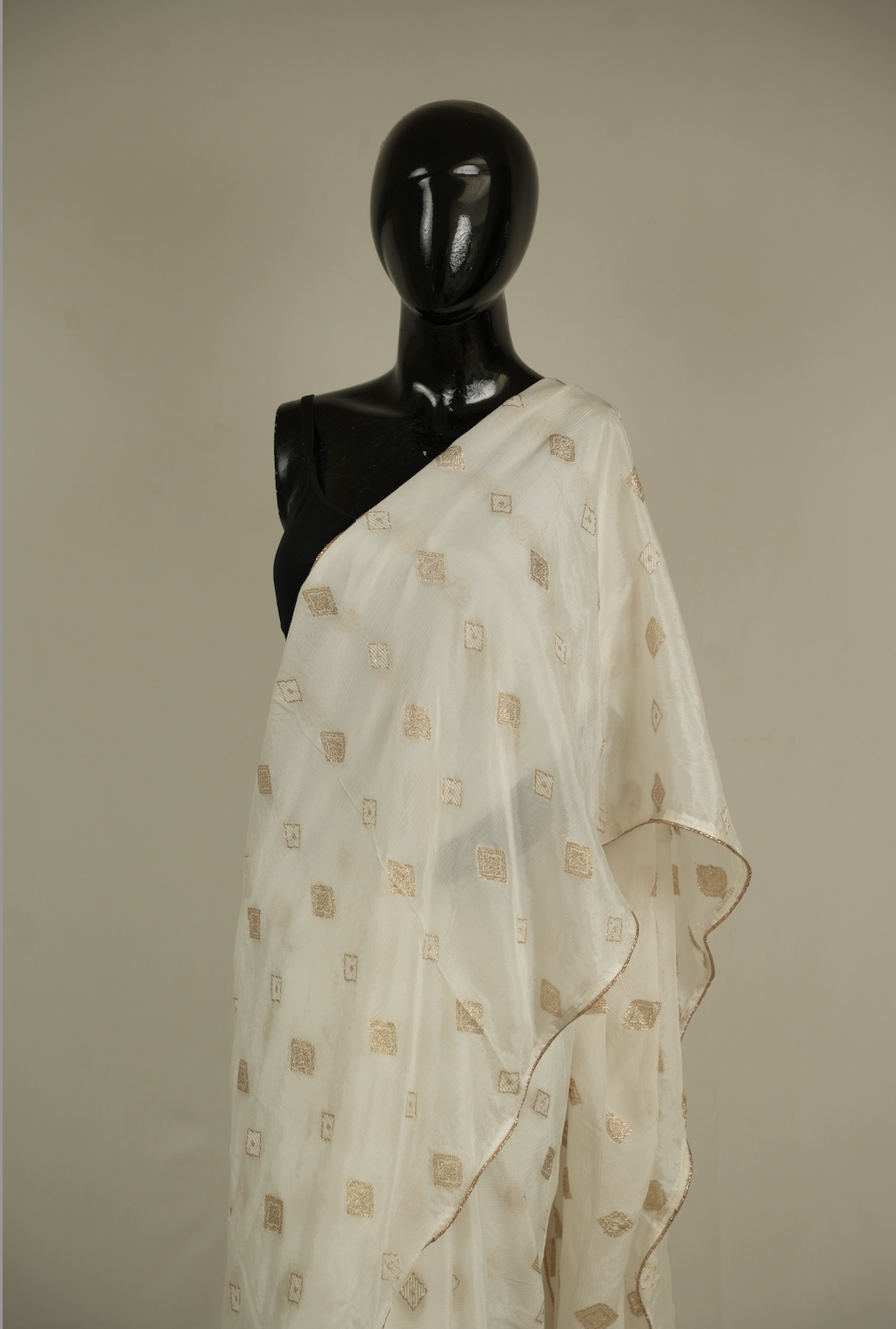 Swarna brocade silk Saree