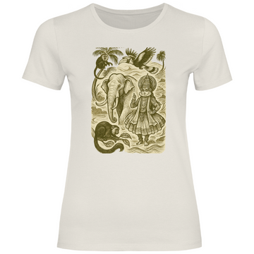 Damen T-Shirt pensil