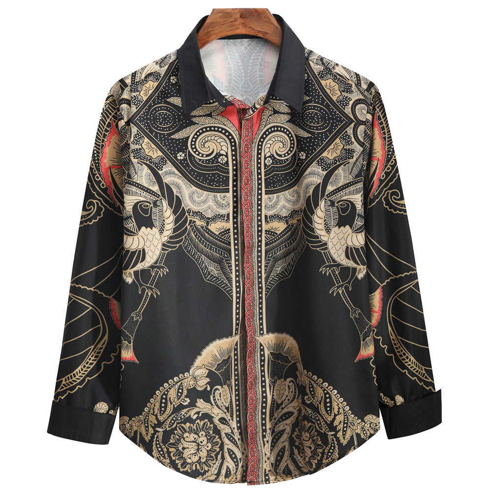 Varuna Mythic Print Shirt, Designed by Aryan